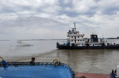 2023年九江港危化品碼頭應急演練 筑牢安全防線，提升碼頭建設與管理效能